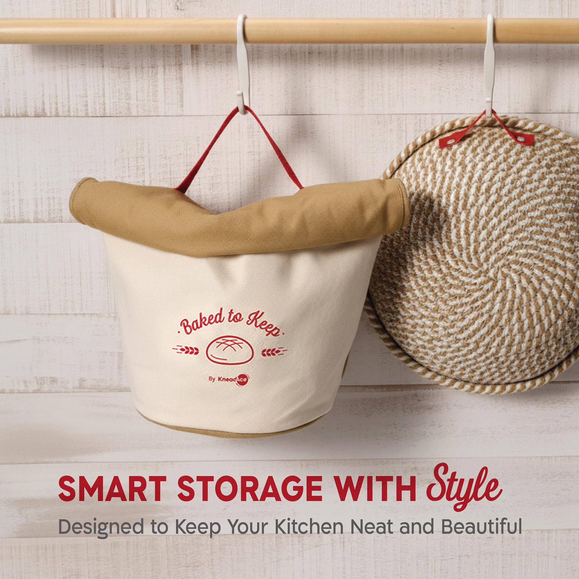 KNEADACE bread bag eco-friendly, reusable packaging and design