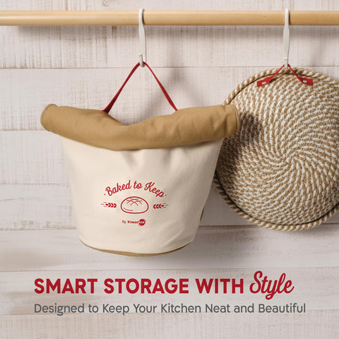 KNEADACE bread bag eco-friendly, reusable packaging and design