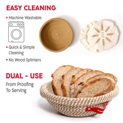 KNEADACE magnetic bread lame for precise dough scoring.