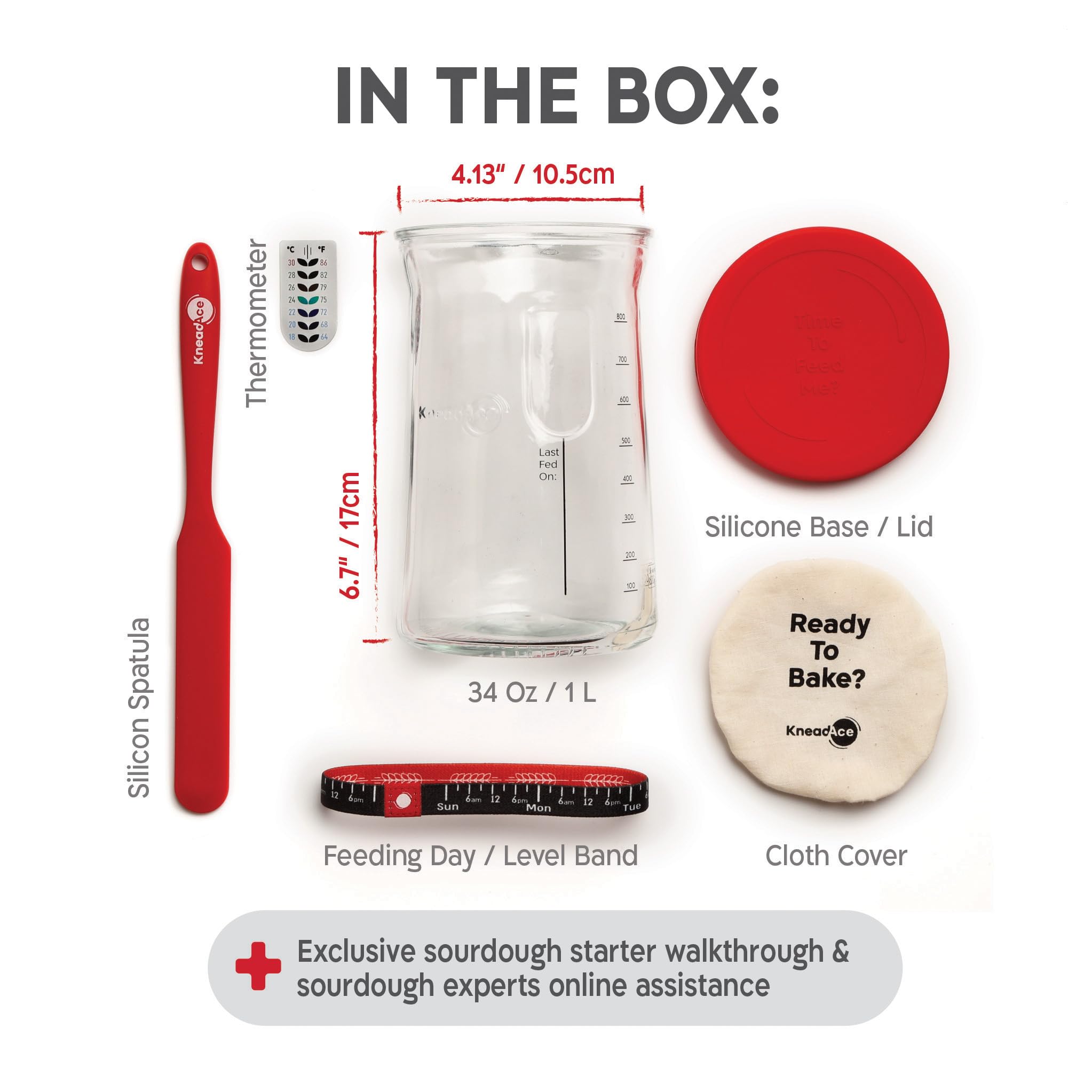 KNEADACE Pro silicone cover doubles as fridge storage and anti-slip base.