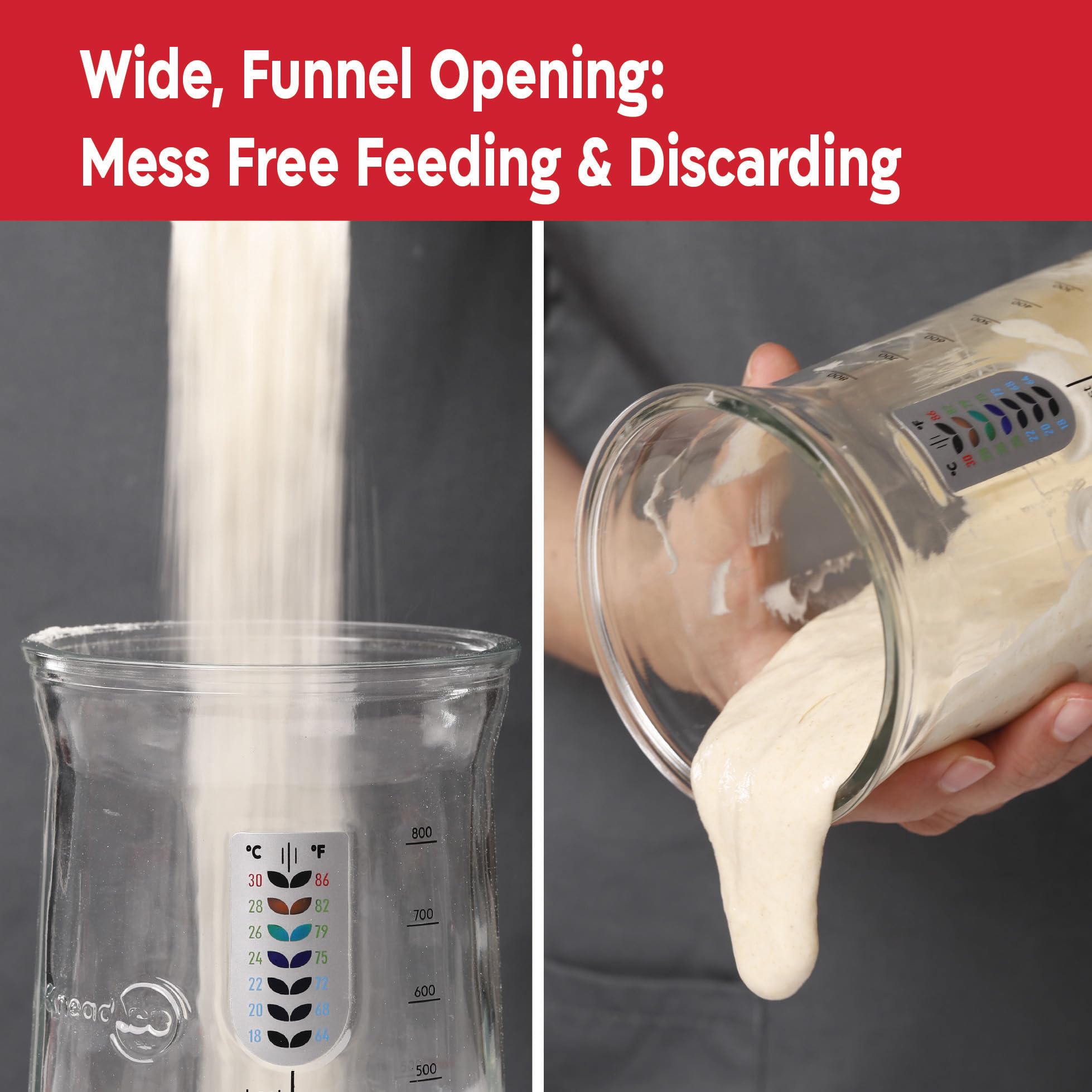 KNEADACE Pro kit includes video guide and recipe for confident baking.
