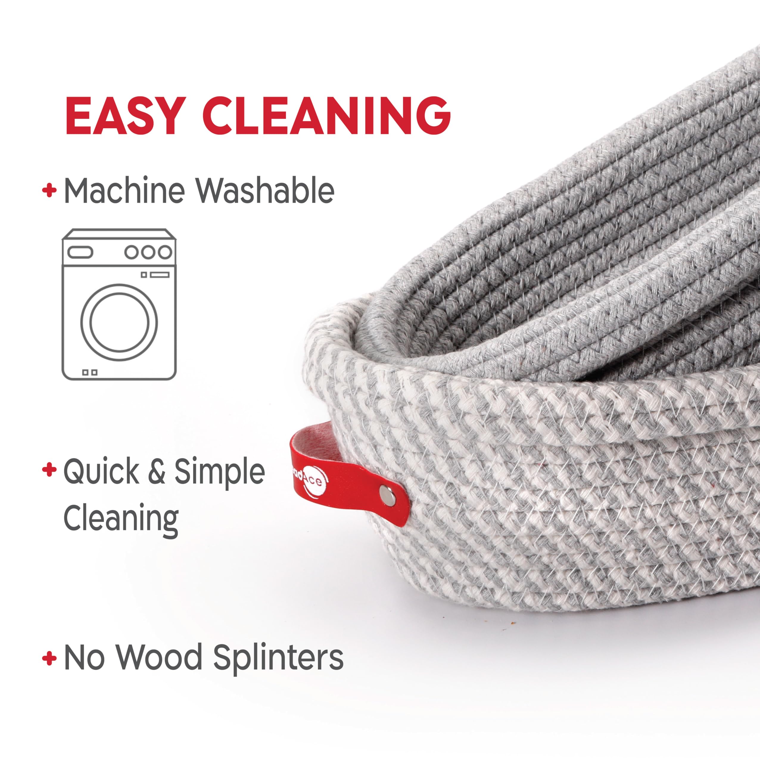 KNEADACE breathable proofing basket design enhances airflow and crust development.