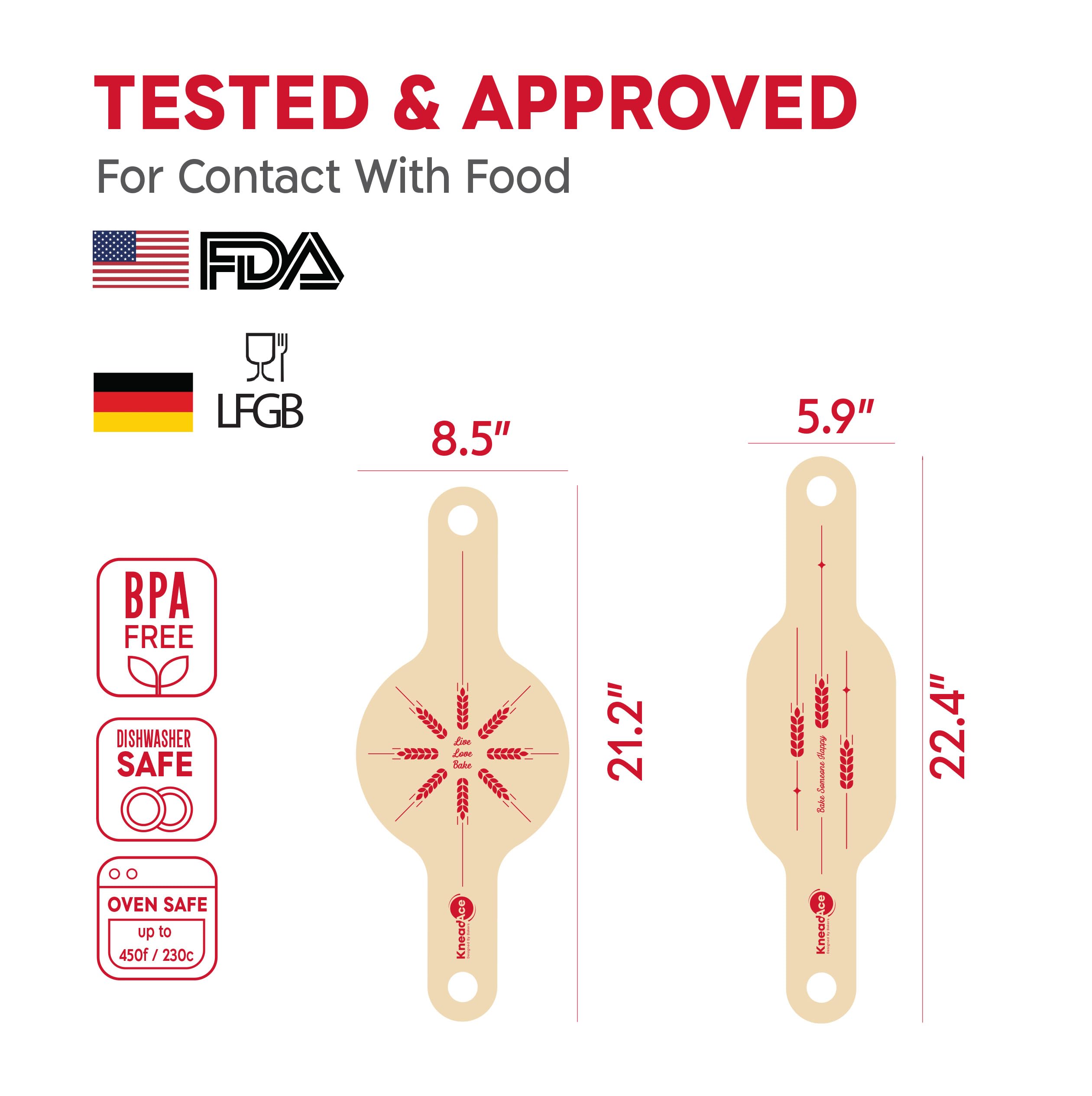KneadAce reusable-silicone-sling-eco-friendly reduces waste and parchment use.