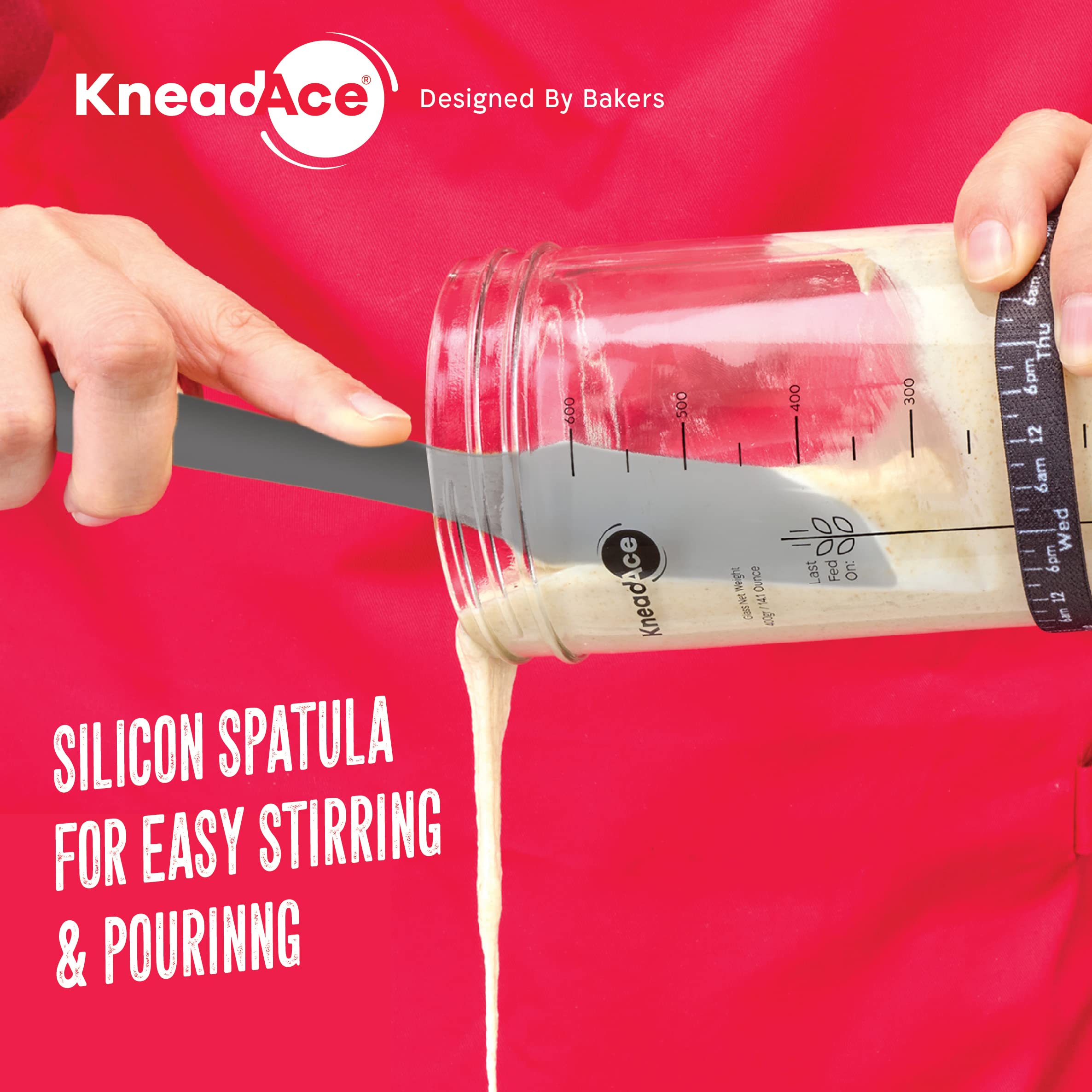 KNEADACE unbleached sewn cloth cover offers breathable protection