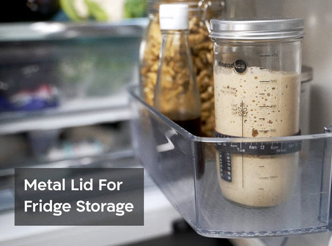 KNEADACE 24 oz jar supports multiple loaves