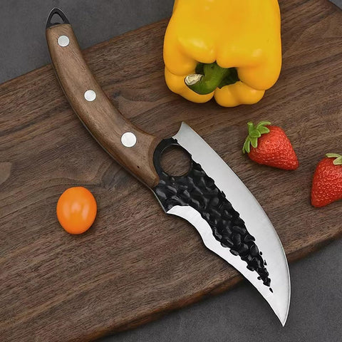 KNIFAST ergonomic seamless handle for comfortable, non-slip grip during prepping