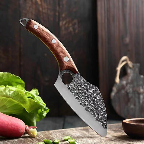 KNIFAST pterosaurs-inspired blade design adds style and quick kitchen performance