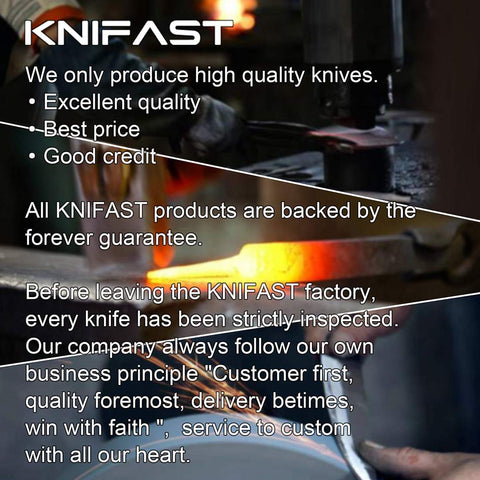KNIFAST knife outdoor prep scene showcases rugged, dependable performance.