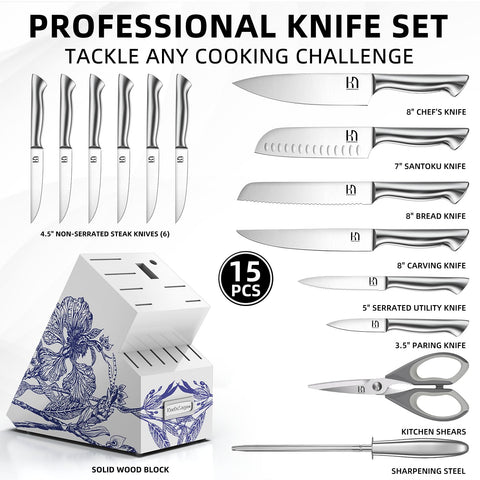 KnifeSaga Phantom Iris X5 3.5-inch paring knife precise peeling and trimming