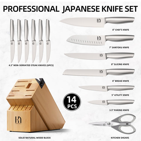 KnifeSaga stainless-steel collection highlights high-quality blades for daily use