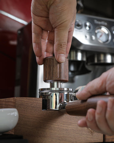 Echo Tamper click feedback signals when ideal tamp pressure is reached.