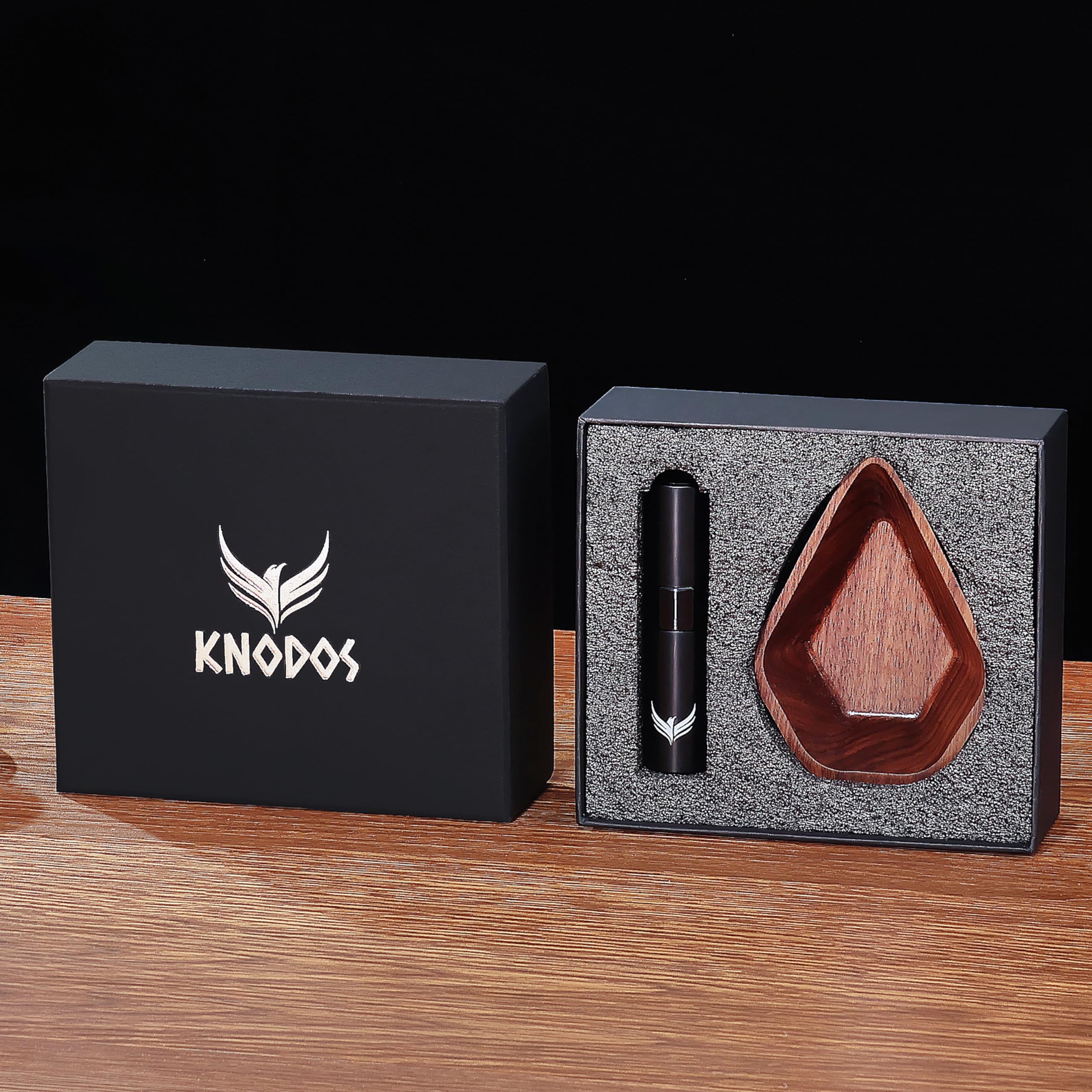 KNODOS wooden dosing vessel combines durability with a stylish addition to any bar