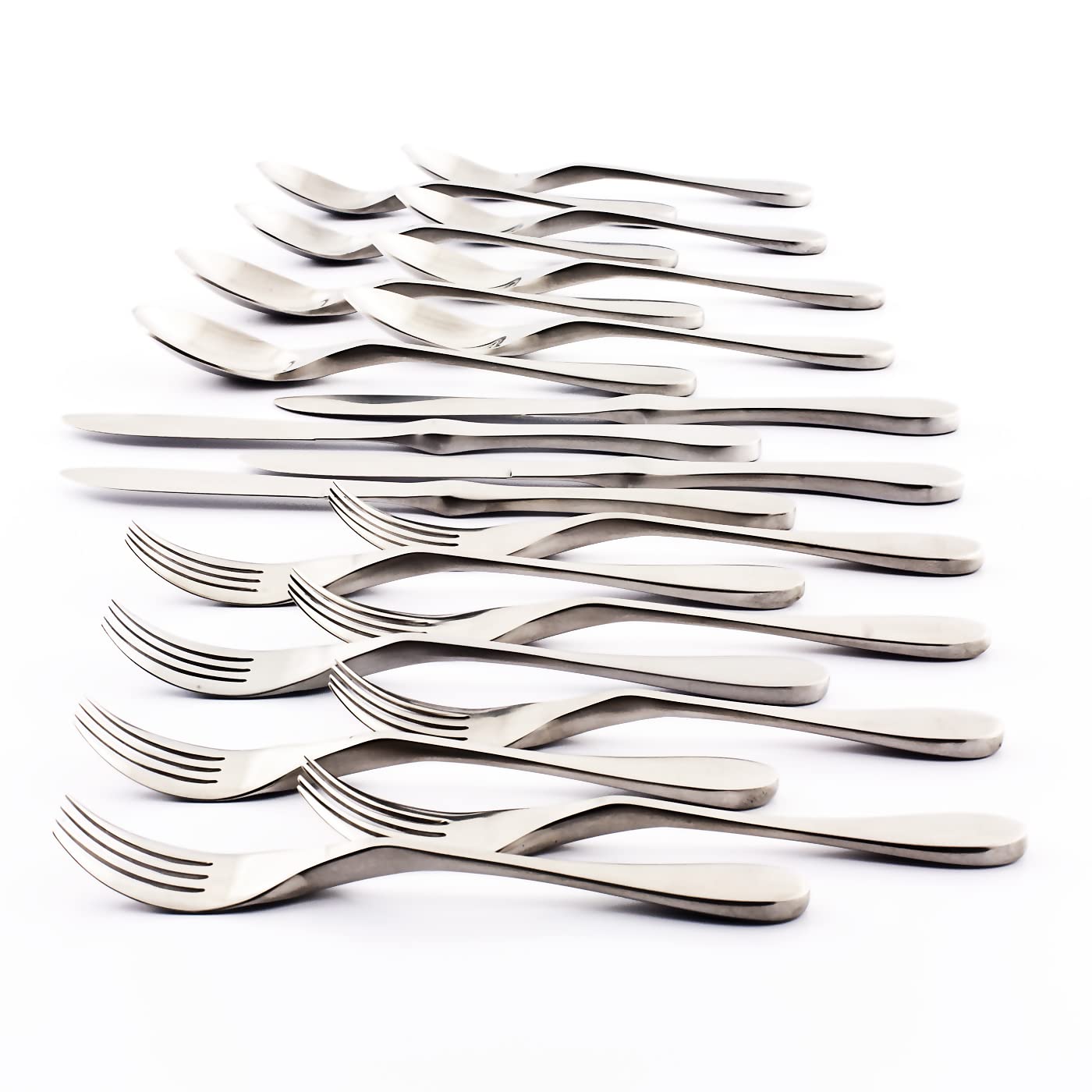 KNORK Original 20-piece dinner forks for elegant meals and easy cutting.