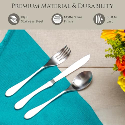 KNORK Original 20-piece tablespoons with deep scoops for soups and sauces.