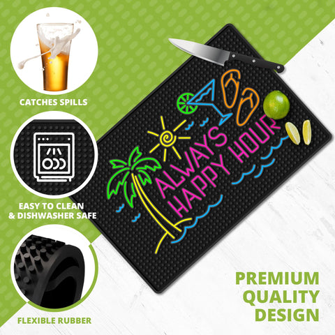 Knot and Style gift-perfect bar mat for home entertainers and hosts.