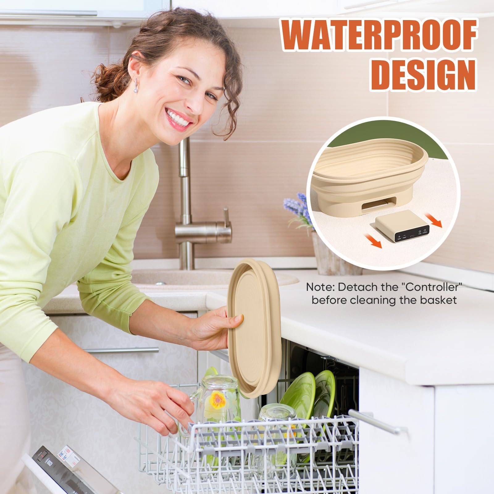 Koackl Sourdough Warmer serves as a versatile kitchen warmer for leftovers and breakfast items.