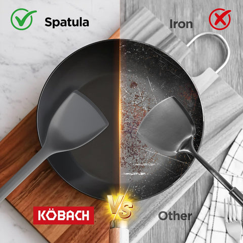 KOBACH versatile kitchen set complements nonstick cookware