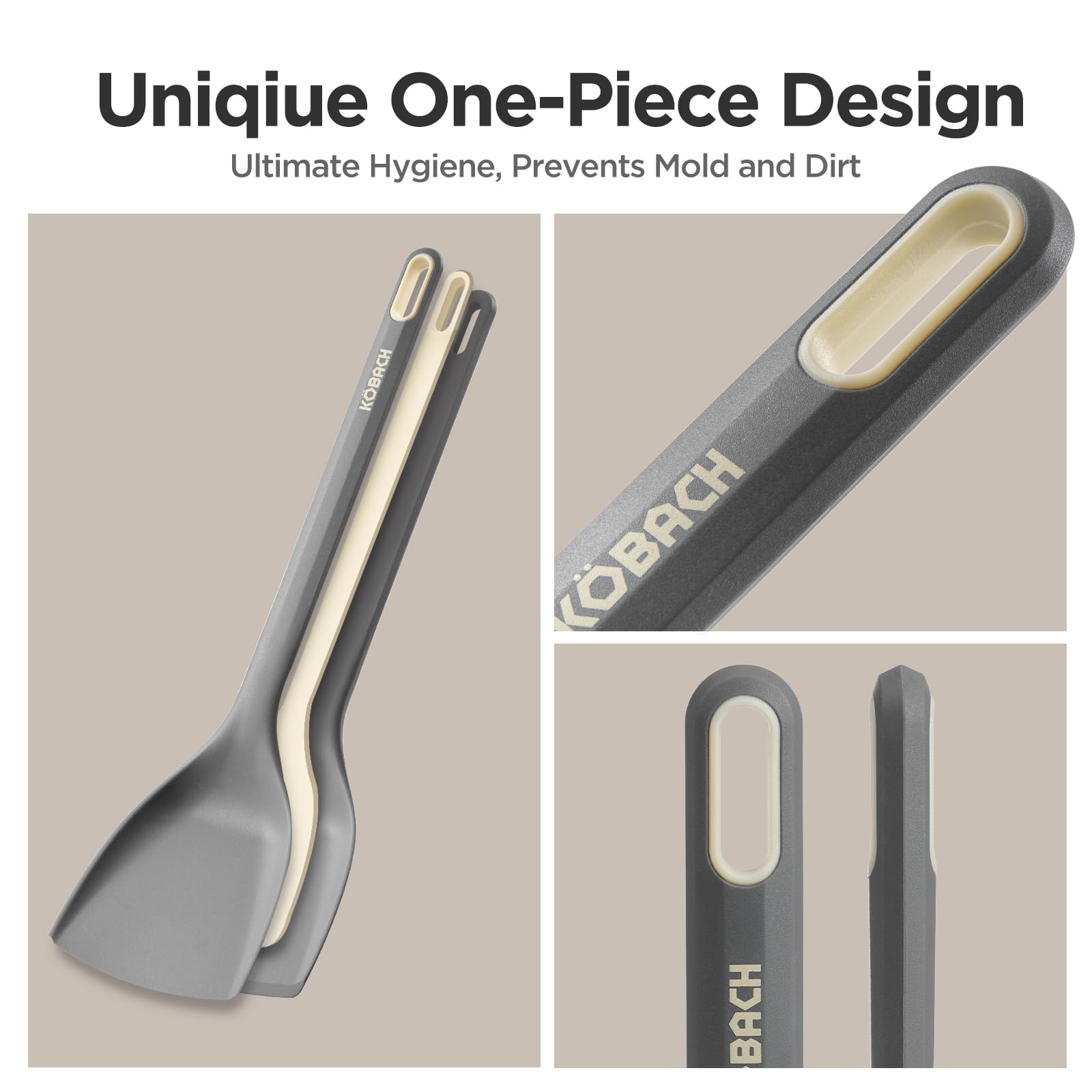KOBACH pancake-egg spatula with flexible edge for flipping