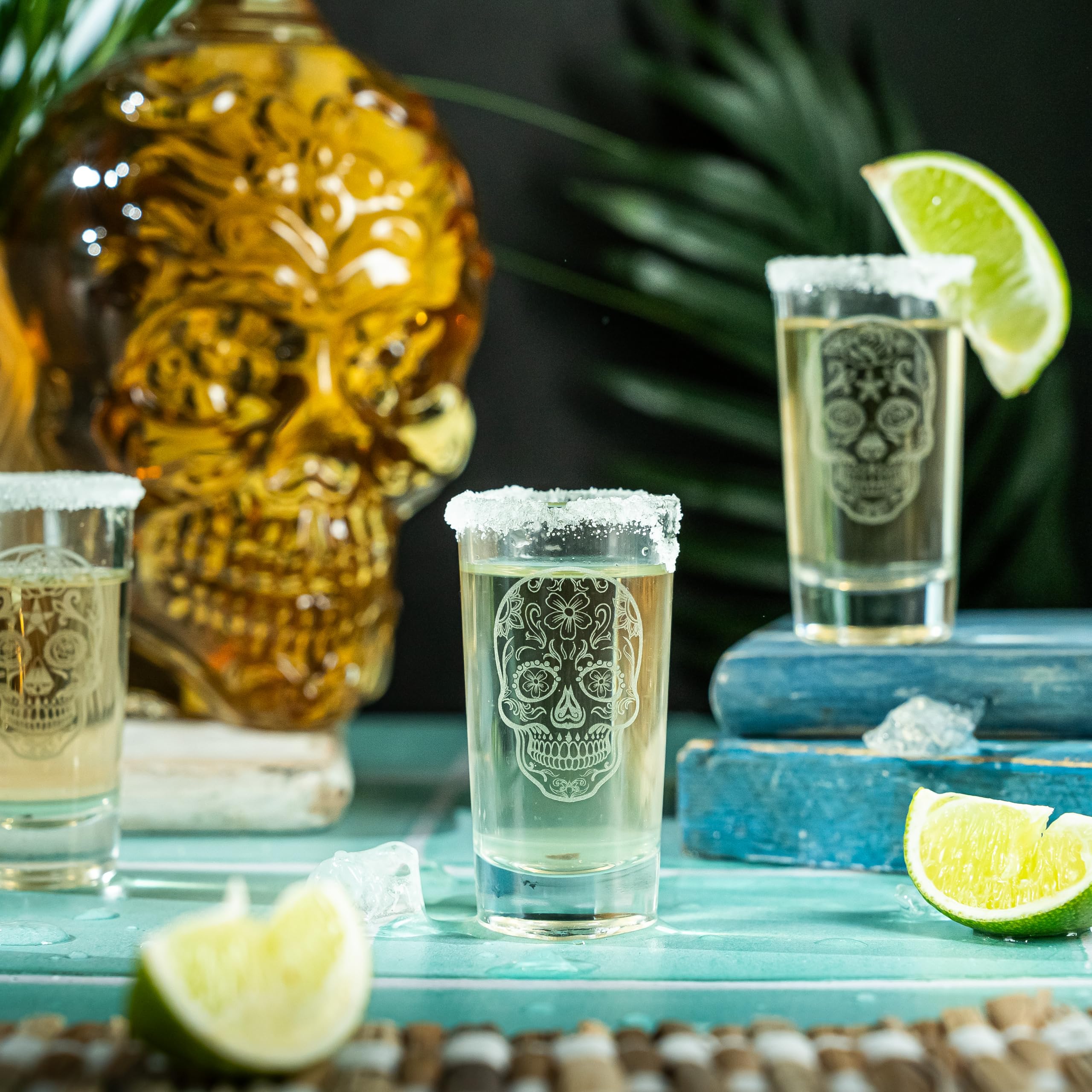 Gift ready tequila set suitable for birthdays or special celebrations.