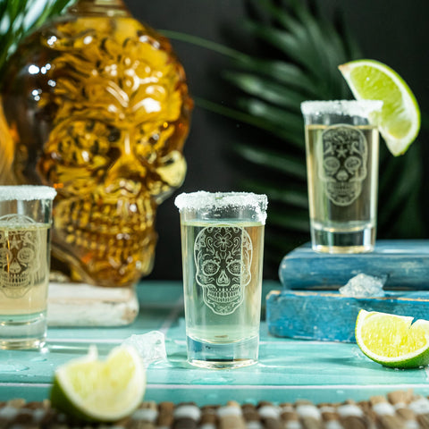 Gift ready tequila set suitable for birthdays or special celebrations.