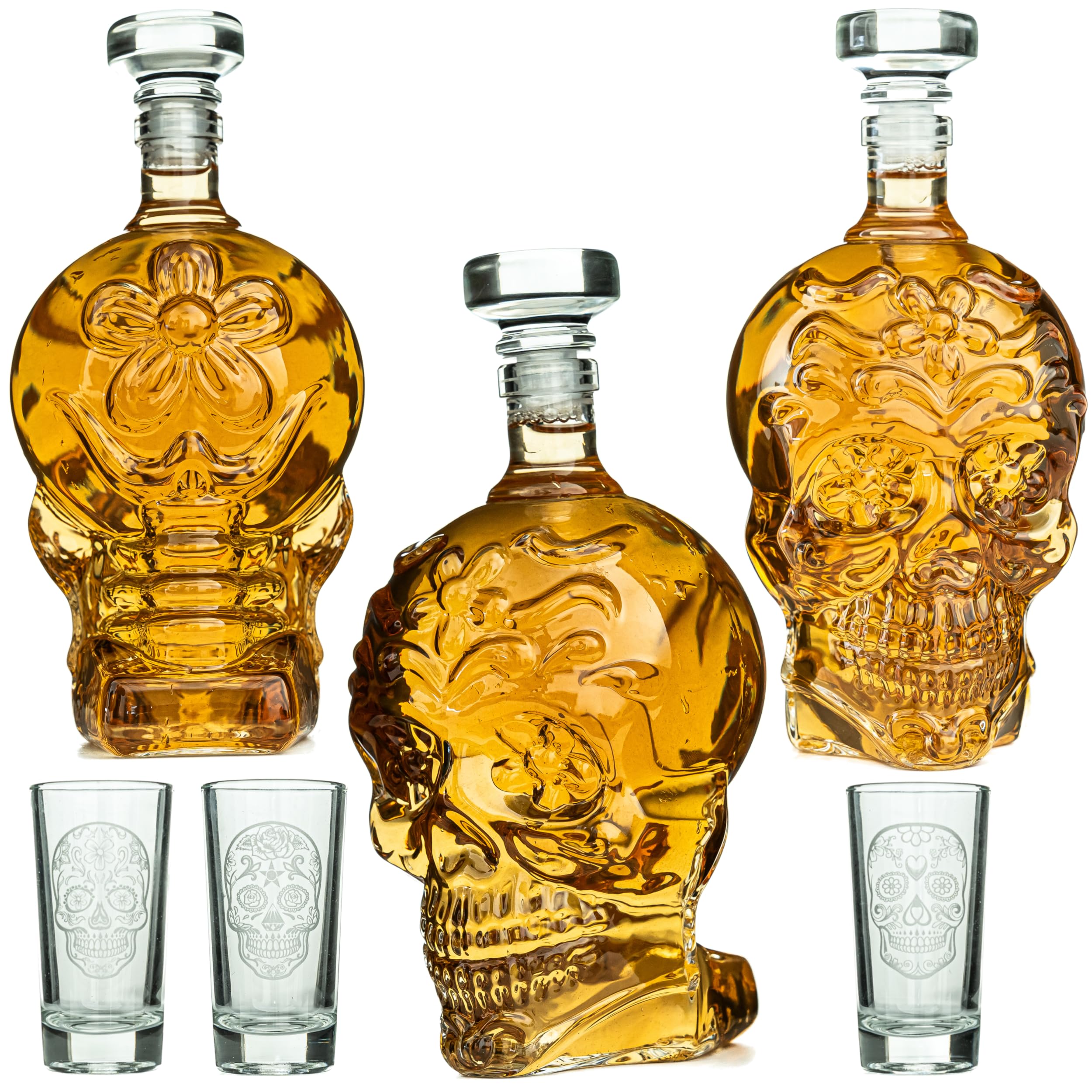 Premium borosilicate bar pieces showcase tequila color with clear shine.