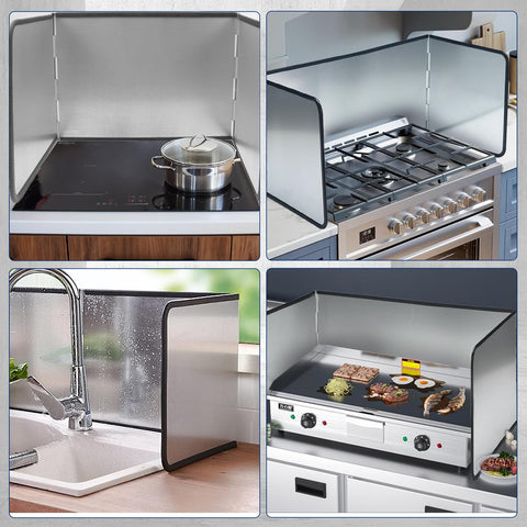 KOBSAINF versatile design surrounds the work area during cooking