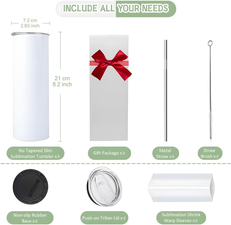 Kocdam tumbler lid and straw on the pack for secure transport