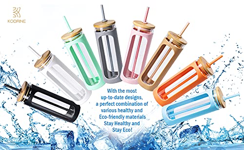 Kodrine wide-mouth design makes filling with ice, fruit, or coffee easy.