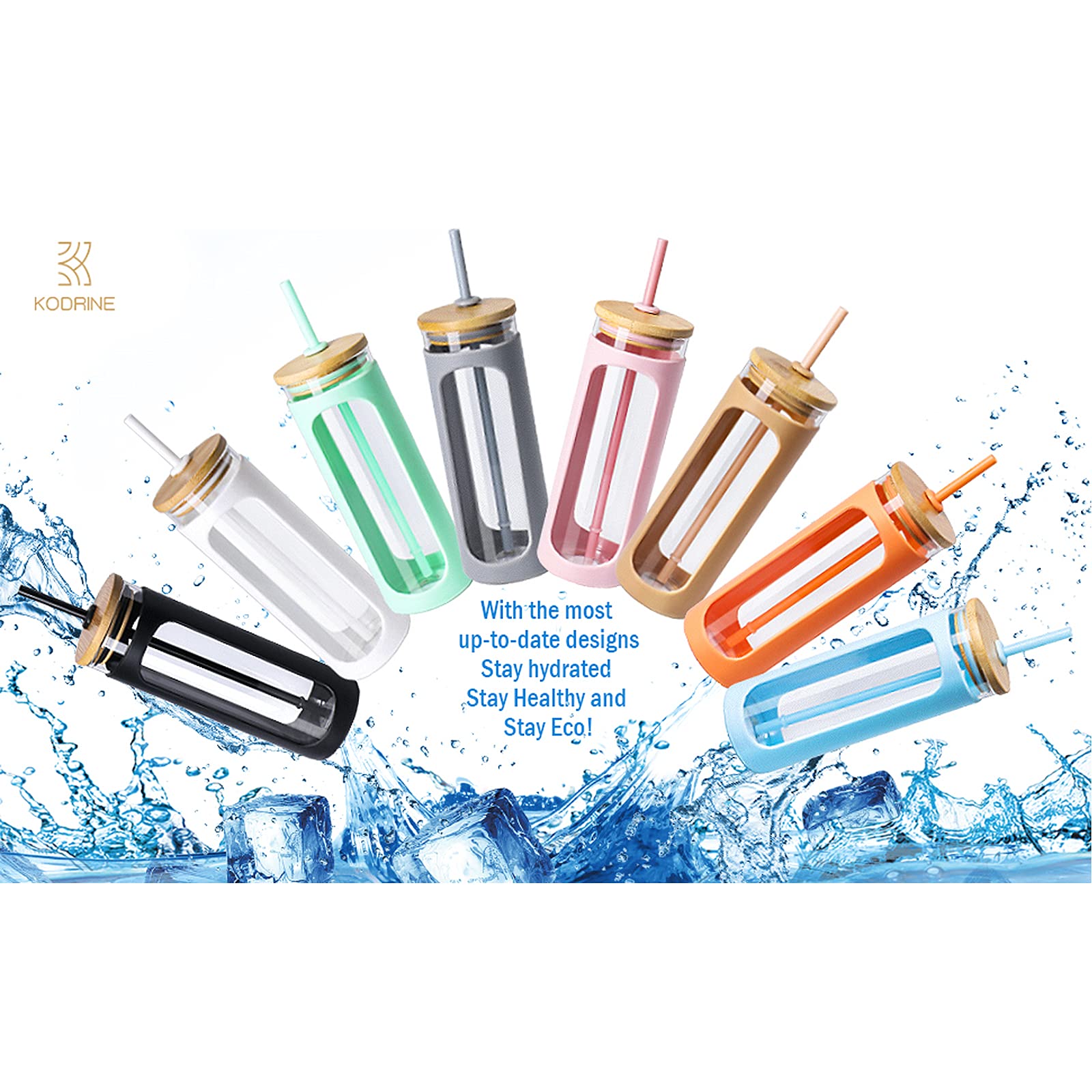 Kodrine wide mouth tumbler perfect for coffee and smoothies