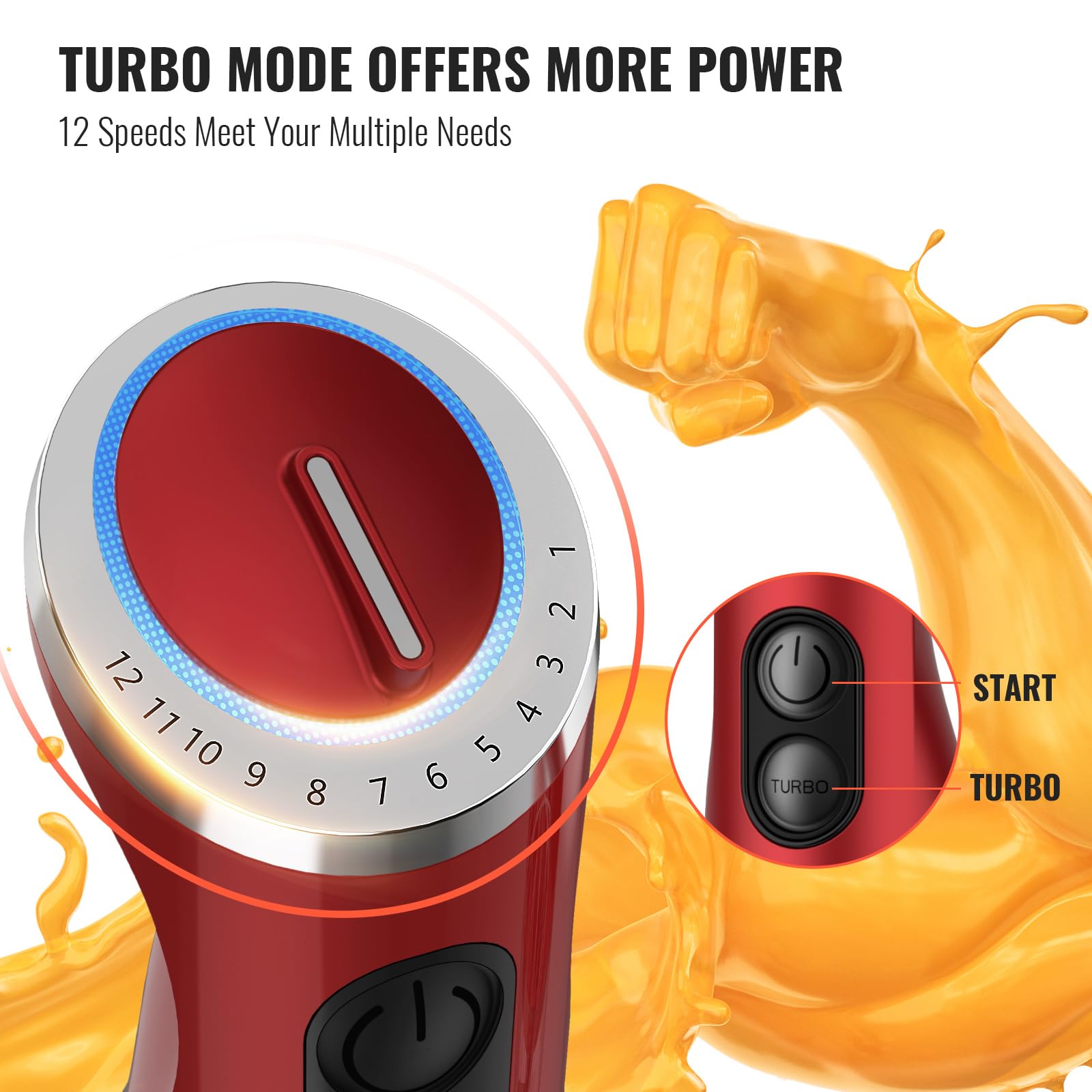KOIOS milk frother attachment creates creamy foam for drinks