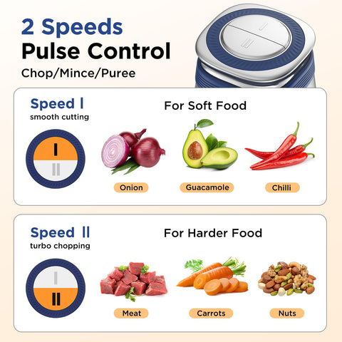 KOIOS pulse and puree modes offer versatile texture control