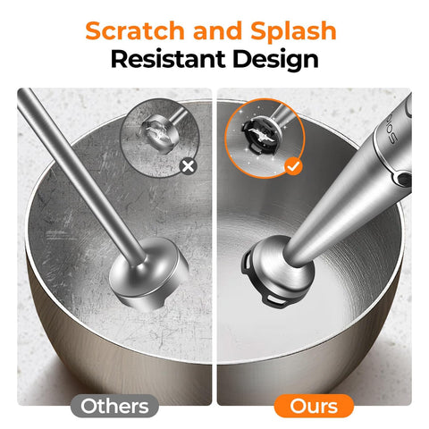 KOIOS pot protector guard prevents scratches on pots while blending