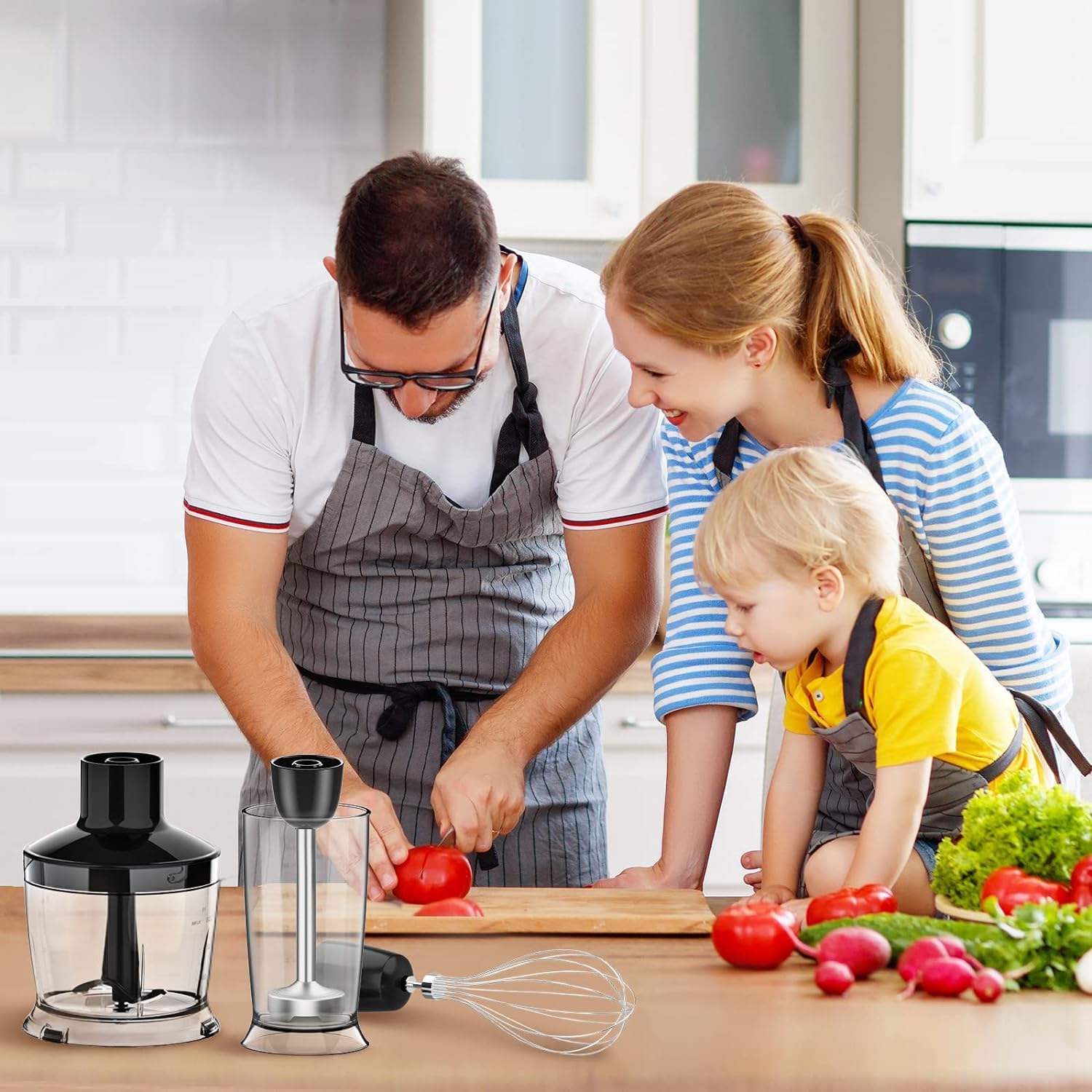 KOIOS milk frother attachment creates creamy drinks at home