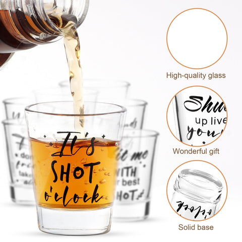Kolewo4ever sturdy thick-glass shot glass with durable construction