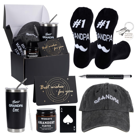 Kolewo4ever gift box set with nine pieces ideal for grandpa gifts and celebrations
