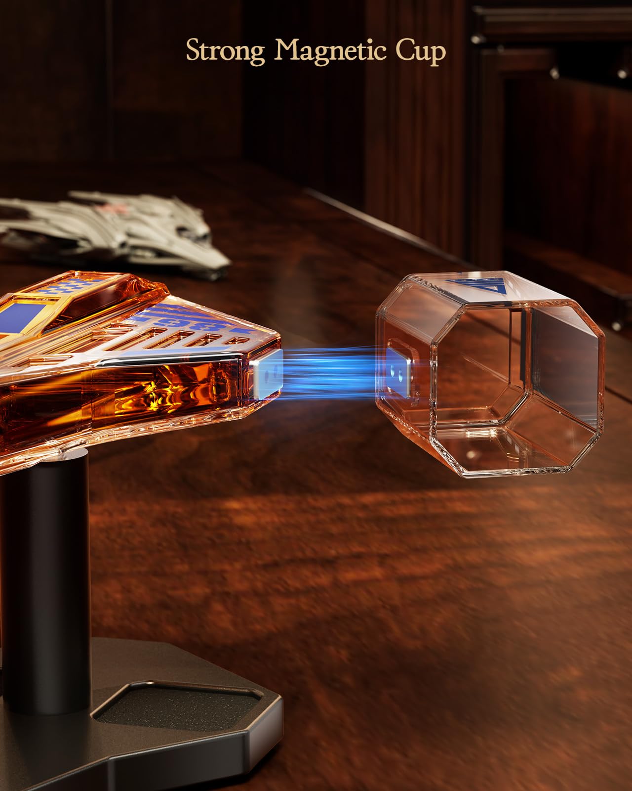Kollea ancient-oak-barrel-glasses provide vintage whiskey ritual vibes