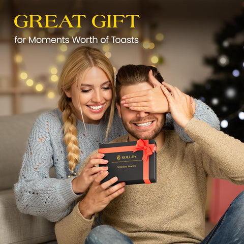 Kollea elegant gift box packaging enhances gifting for whiskey lovers