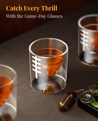 Kollea football uprights design adds game-day energy to your home bar