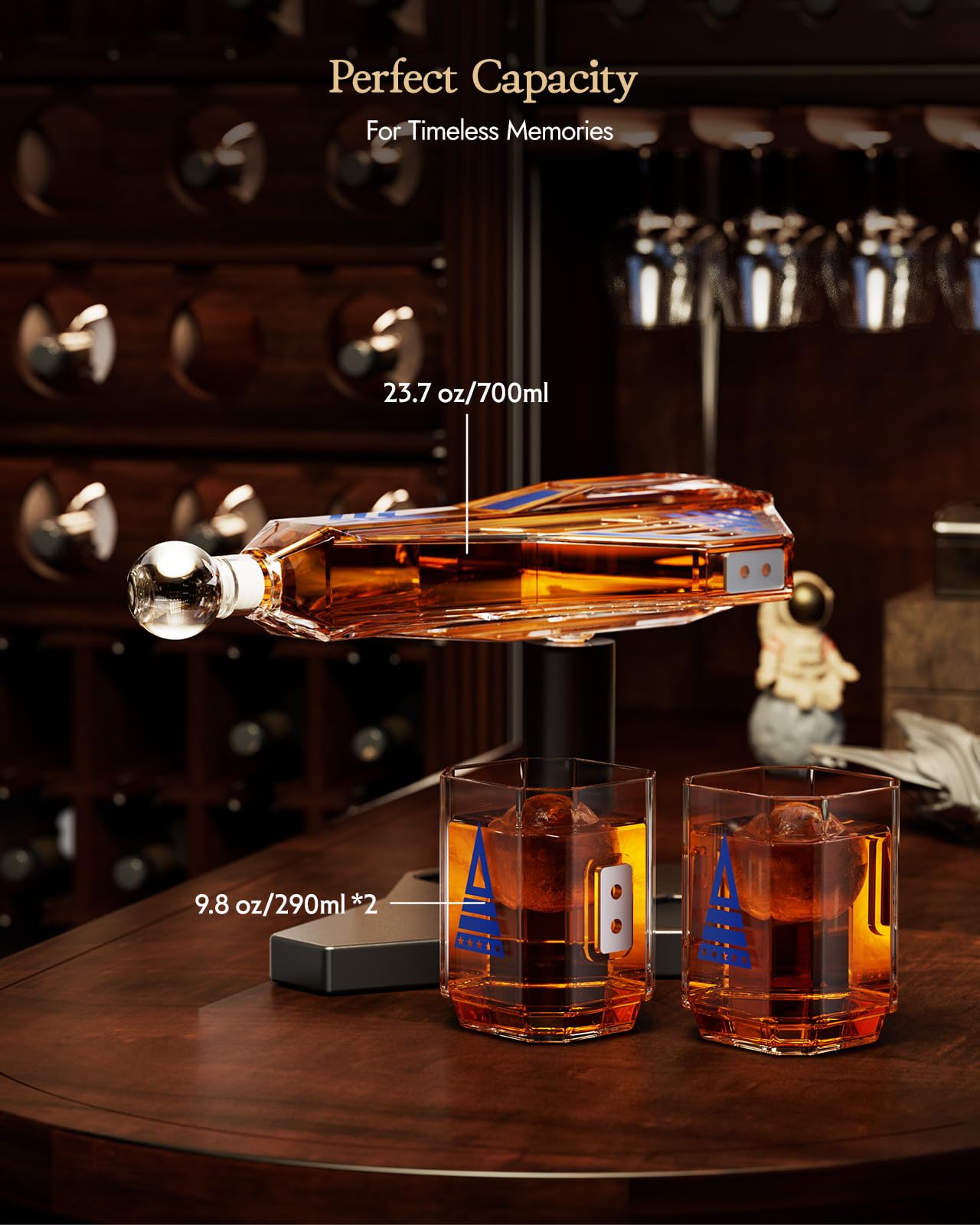 Kollea home bar decor collection enhances any lounge setup