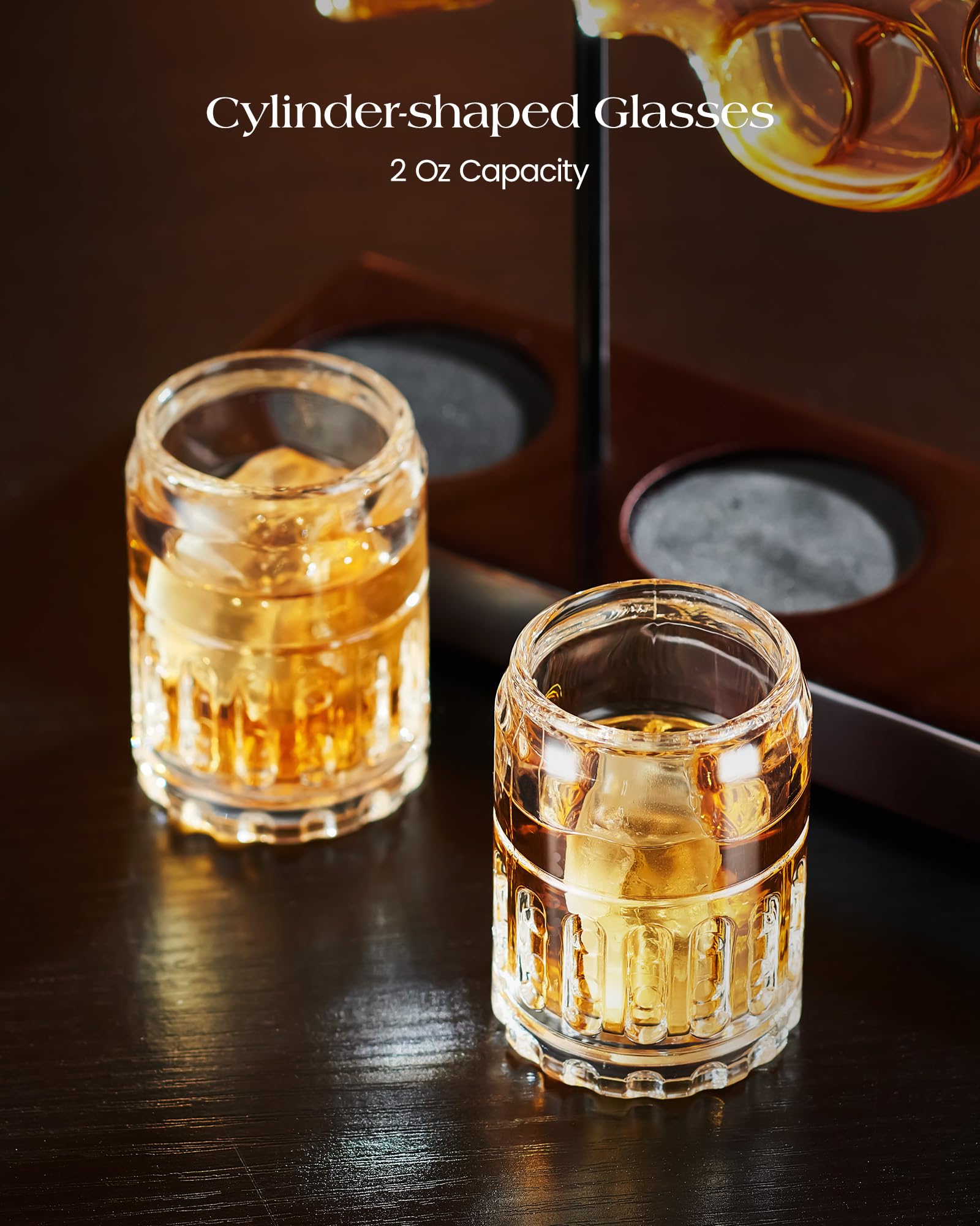 Kollea home bar decor piece adds character to any space.