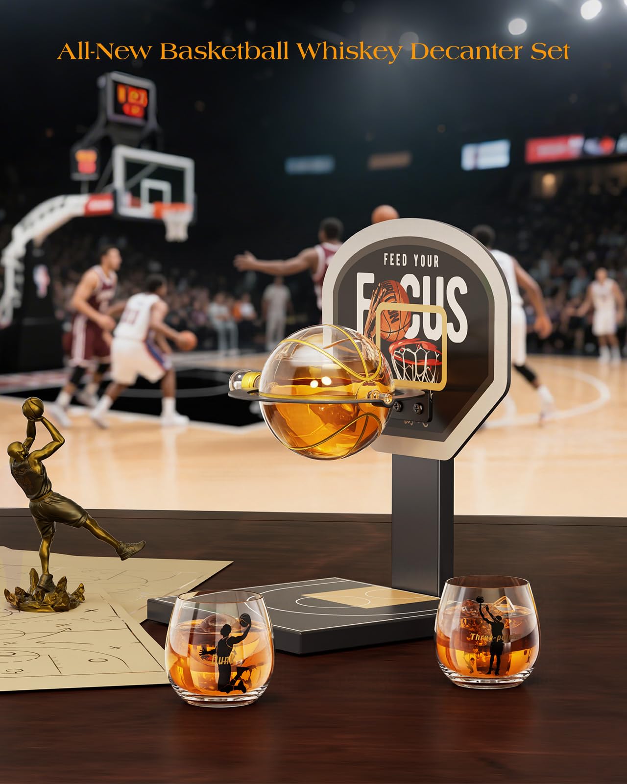 Kollea three pointer glass adds themed flair to every pour