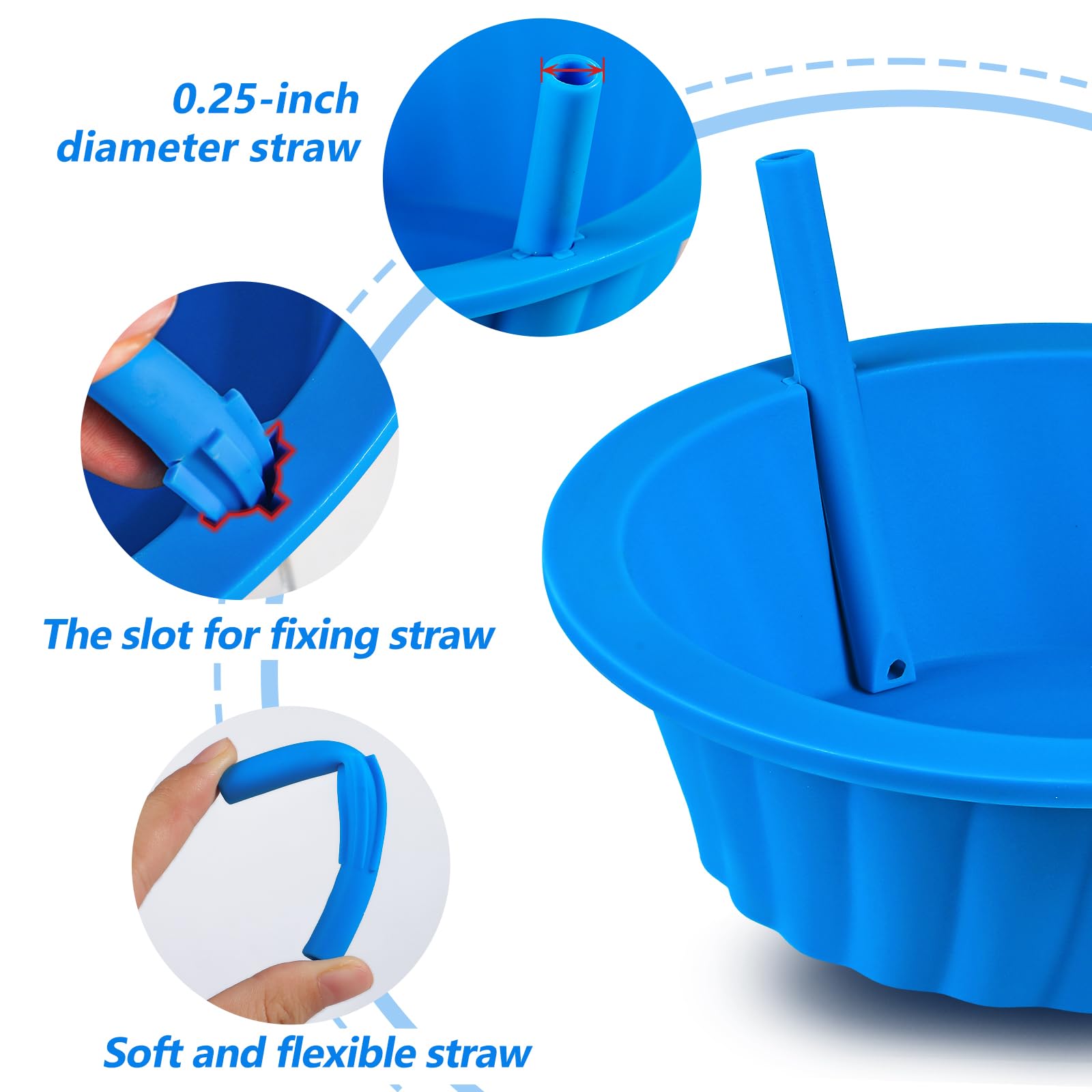KOLUTI dishwasher-safe silicone bowls for quick cleanup after meals.