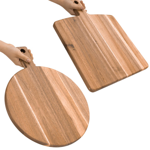 Kolwoven Acacia rustic kitchen board blends durability and farmhouse charm.