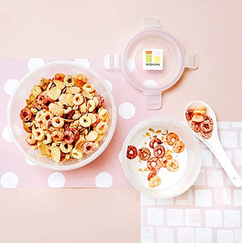Komax Biokips dishwasher-safe bowls for effortless cleaning.