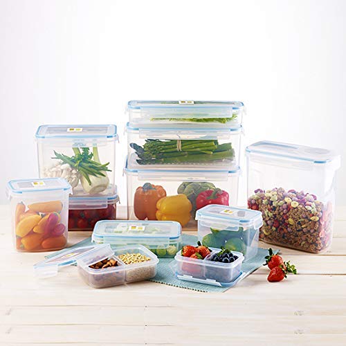 Spacious Komax Biokips container fits large pantry staples.