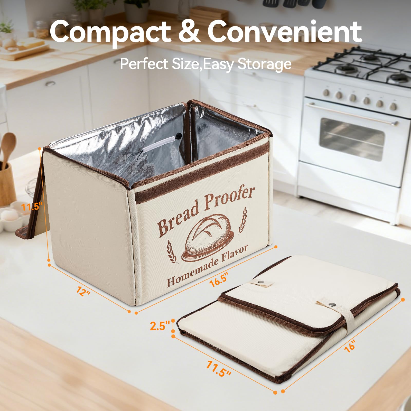 Kombella proofing box fermentation use supports consistent dough fermentations and yogurt cultures