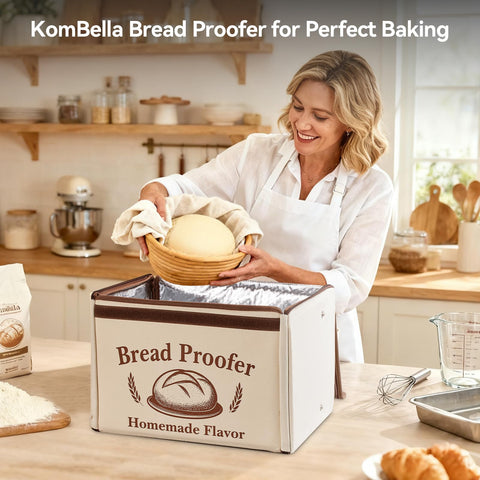 Kombella proofing box side view highlighting multi-zone heating for even fermentation