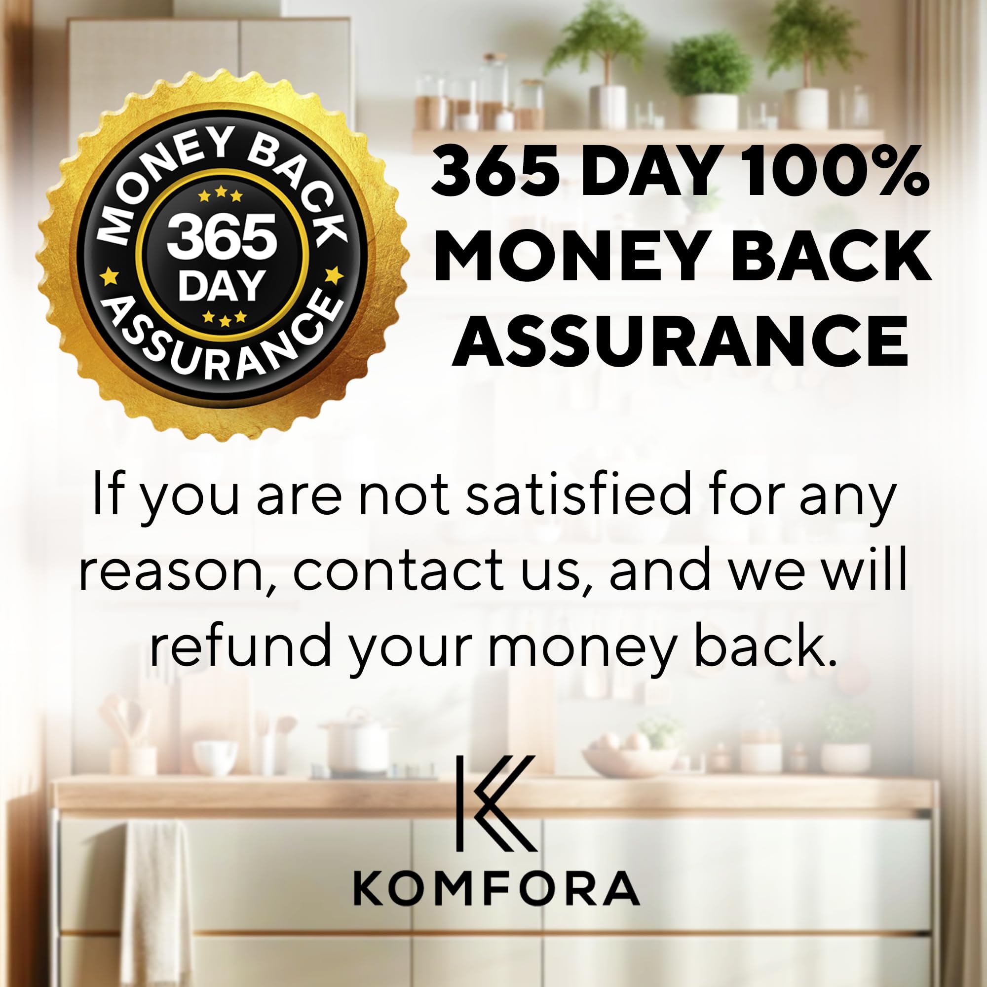 KOMFORA bamboo fruit stand easy to wipe clean after daily use.