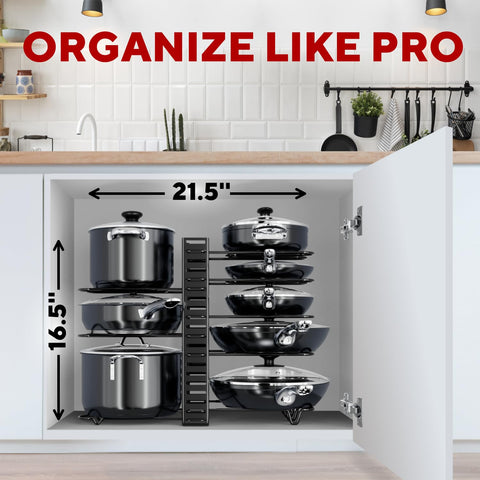 KOMFORA heavy-duty iron frame supports up to 53 lbs for sturdy storage.