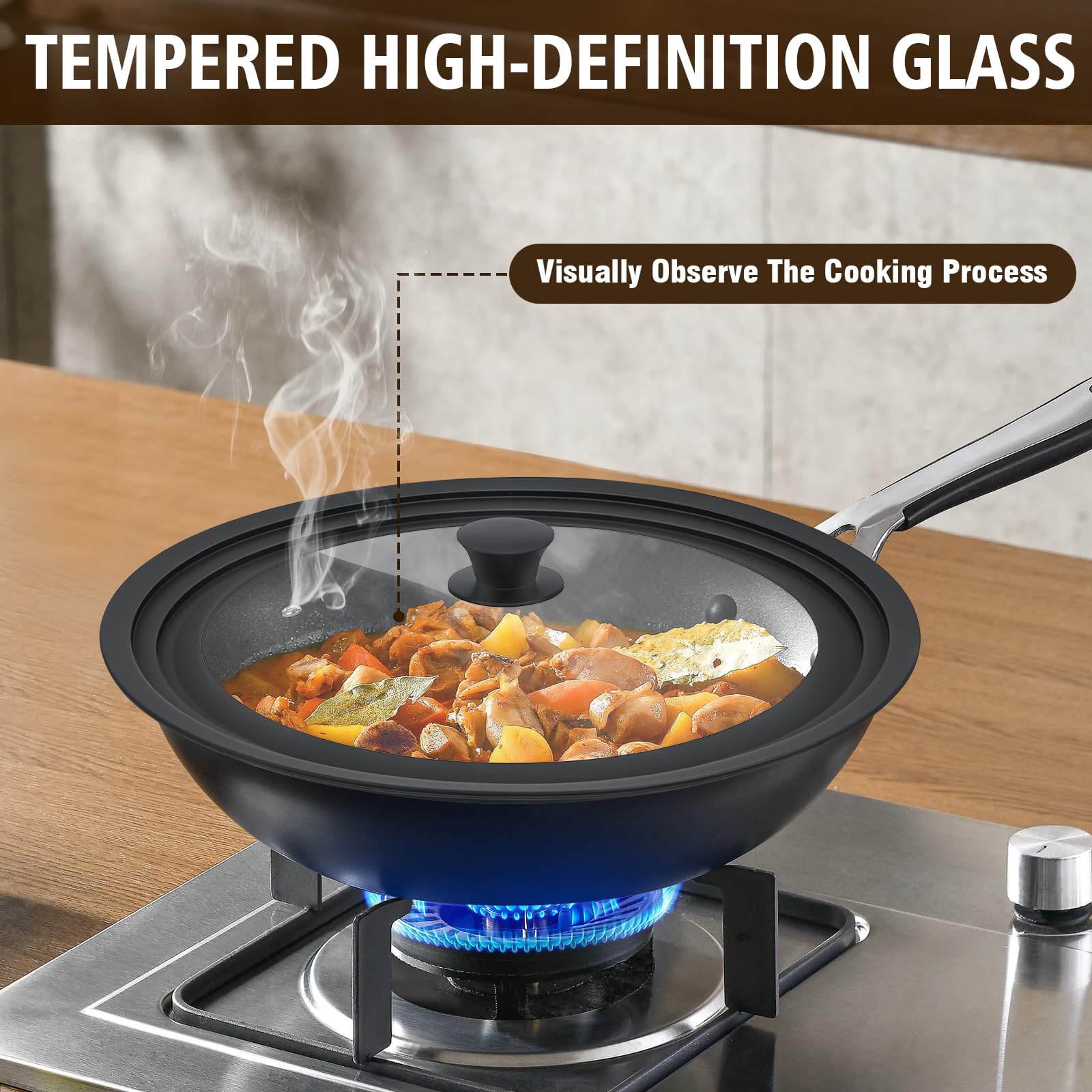 Komokeru dishwasher-safe lid for quick, easy cleanup after cooking.